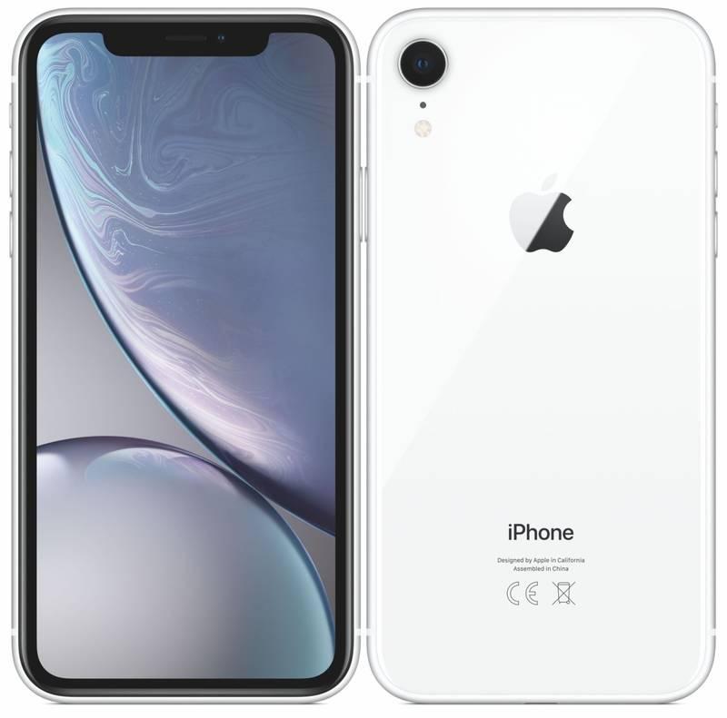 Mobilní telefon Apple iPhone XR 128 GB - white, Mobilní, telefon, Apple, iPhone, XR, 128, GB, white