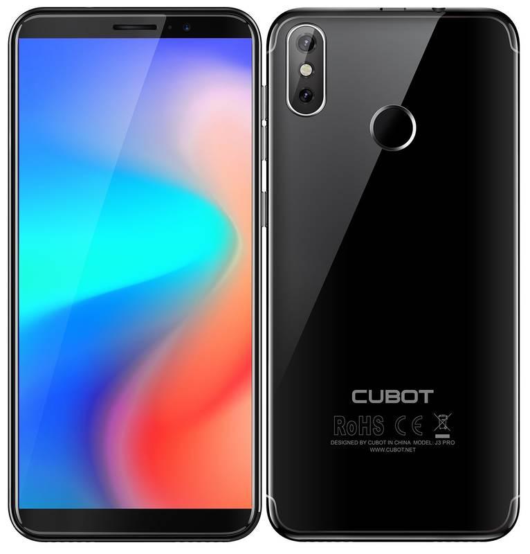 Mobilní telefon CUBOT J3 Pro Dual SIM černý, Mobilní, telefon, CUBOT, J3, Pro, Dual, SIM, černý