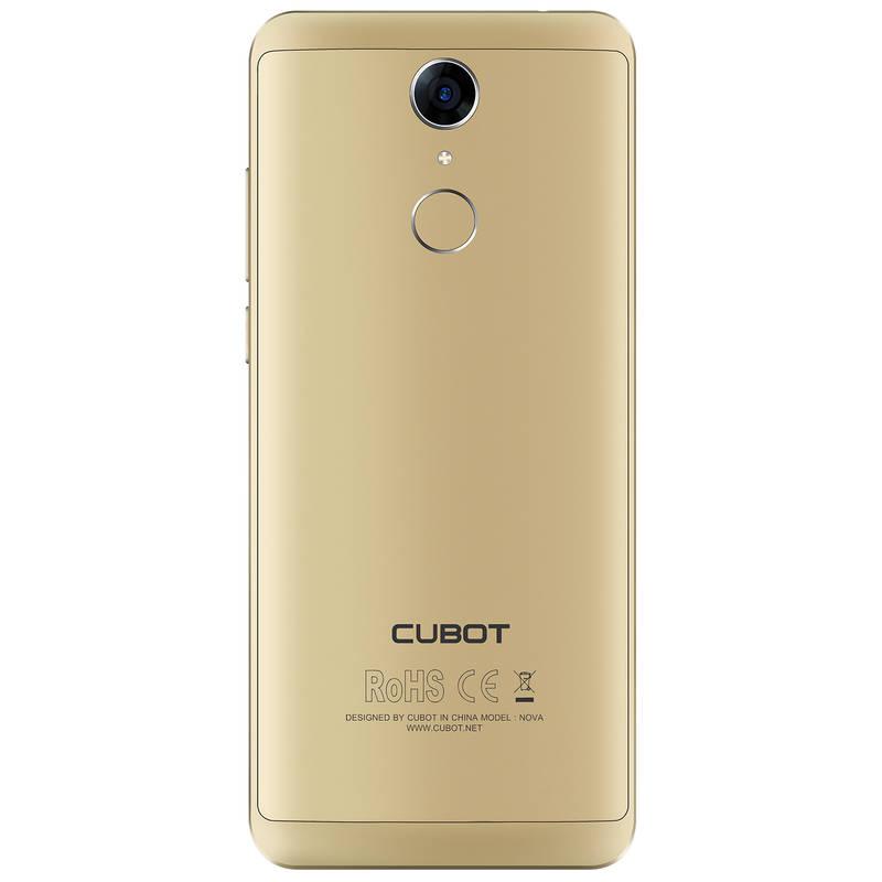 Mobilní telefon CUBOT Nova Dual SIM zlatý, Mobilní, telefon, CUBOT, Nova, Dual, SIM, zlatý