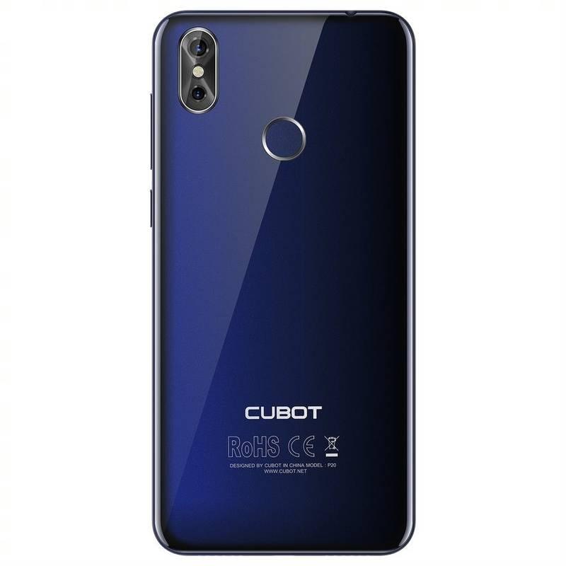 Mobilní telefon CUBOT P20 Dual SIM modrý, Mobilní, telefon, CUBOT, P20, Dual, SIM, modrý