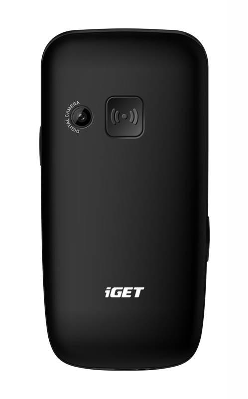 Mobilní telefon iGET D7 Single SIM černý, Mobilní, telefon, iGET, D7, Single, SIM, černý
