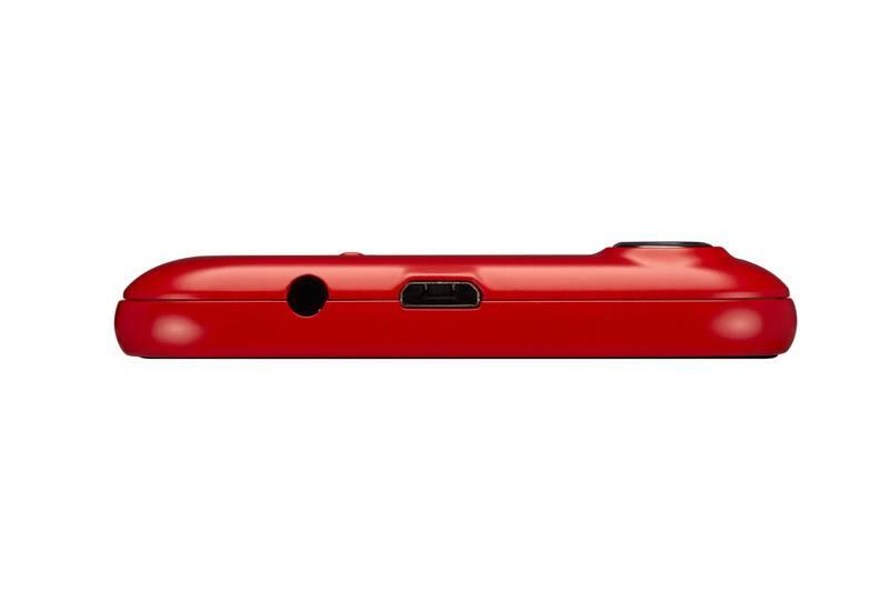 Mobilní telefon Prestigio Wize Q3 Dual SIM červený