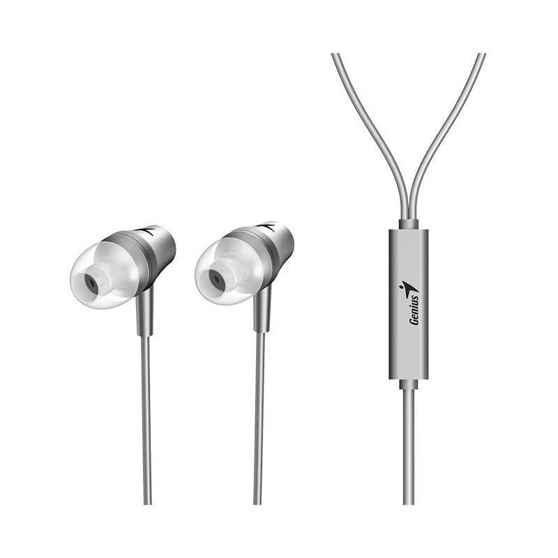 Myš Genius MH-8015 sluchátka stříbrná