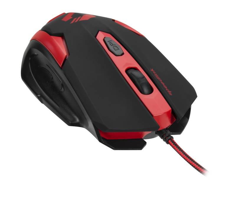 Myš Speed Link Xito Gaming černá červená, Myš, Speed, Link, Xito, Gaming, černá, červená