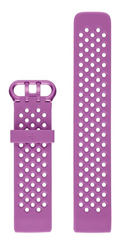 Náramek Fitbit pro Charge 3 sportovní vel. L - černý