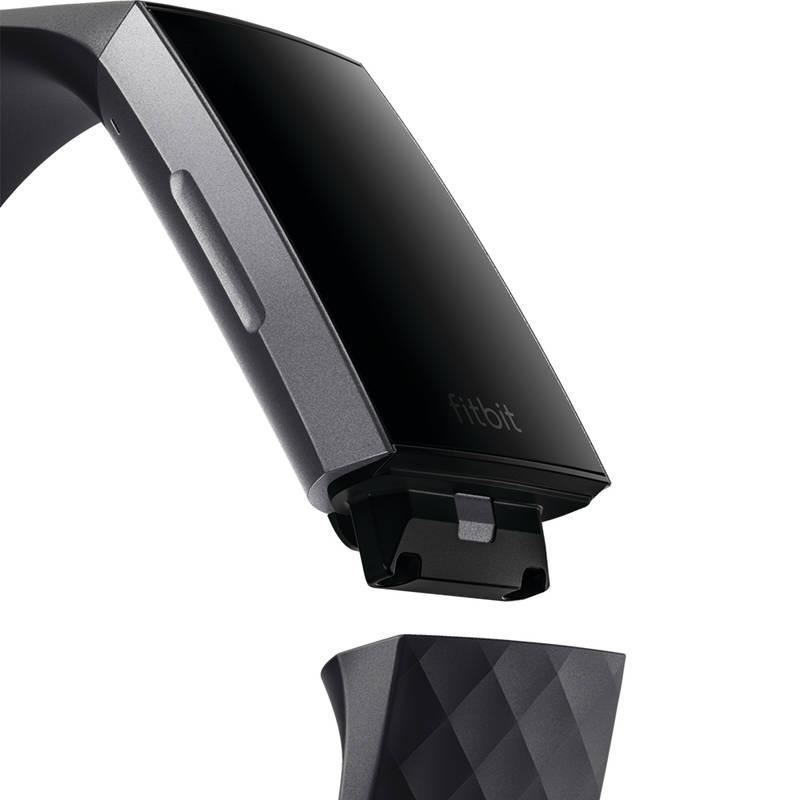 Náramek Fitbit pro Charge 3 sportovní vel. S - černý