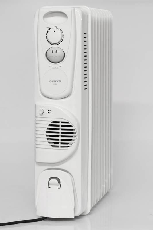 Olejový radiátor Orava OH-9 A bílý