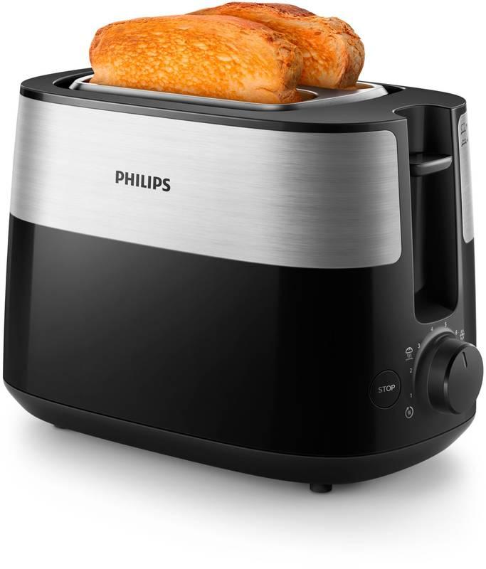 Opékač topinek Philips HD2516 90 černý