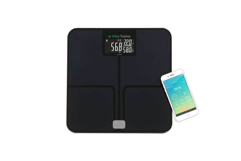 Osobní váha ETA Vital Trainer 7780 90000 černá