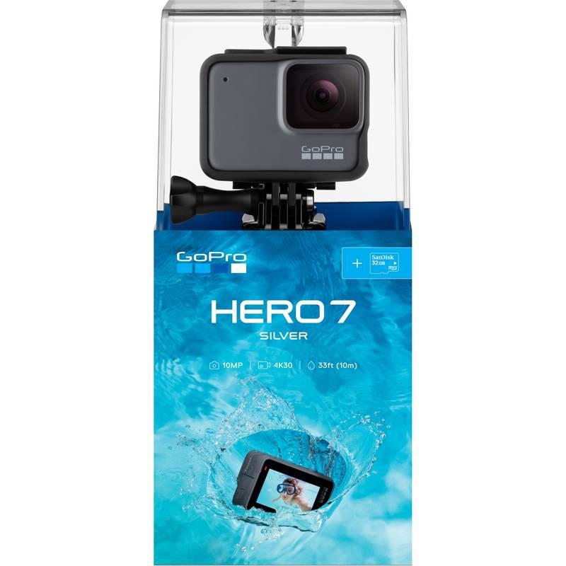 Outdoorová kamera GoPro HERO 7 Silver, Outdoorová, kamera, GoPro, HERO, 7, Silver