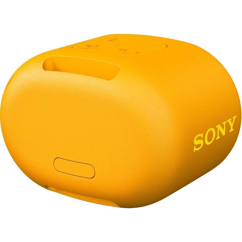 Přenosný reproduktor Sony SRS-XB01 žlutý