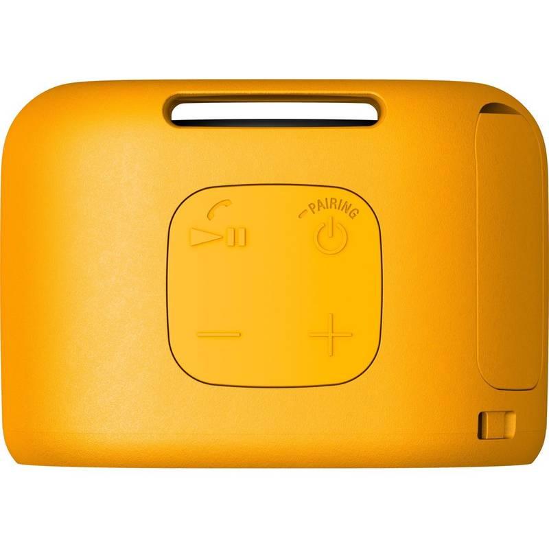 Přenosný reproduktor Sony SRS-XB01 žlutý, Přenosný, reproduktor, Sony, SRS-XB01, žlutý