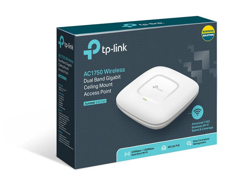 Přístupový bod TP-Link EAP245 bílý, Přístupový, bod, TP-Link, EAP245, bílý