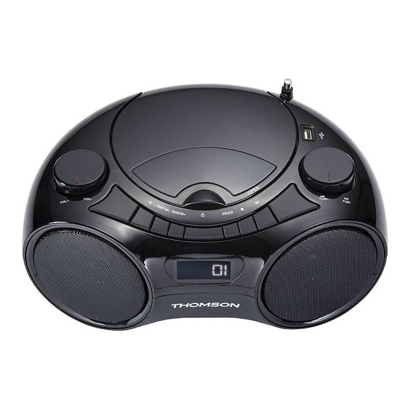 Radiopřijímač s CD Thomson RCD210UBT černý