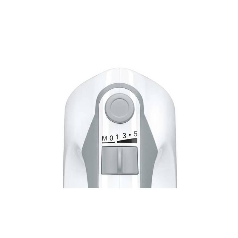 Ruční šlehač s mísou Bosch MFQ36465 šedý bílý