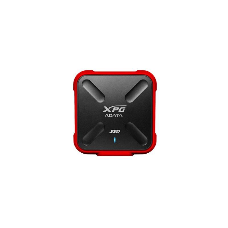 SSD externí ADATA ASD700X 1TB černý červený