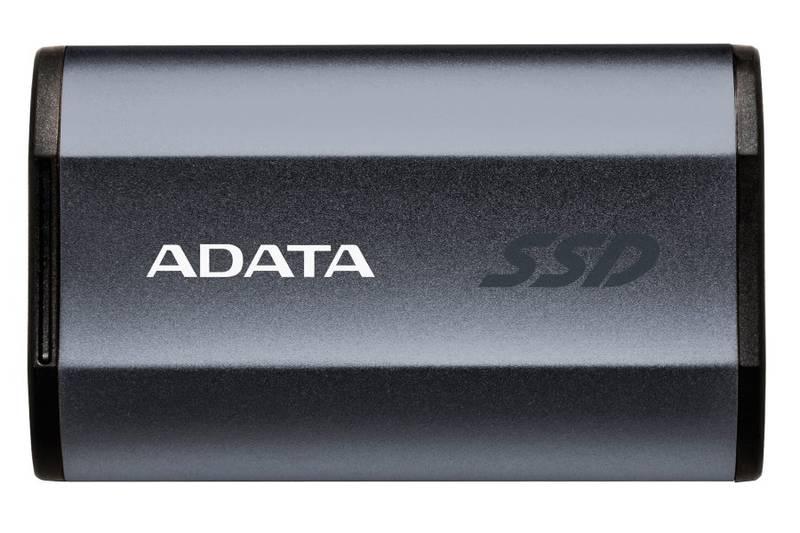 SSD externí ADATA ASE730 256GB titanium, SSD, externí, ADATA, ASE730, 256GB, titanium