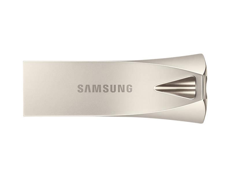 USB Flash Samsung Bar Plus 128GB stříbrný