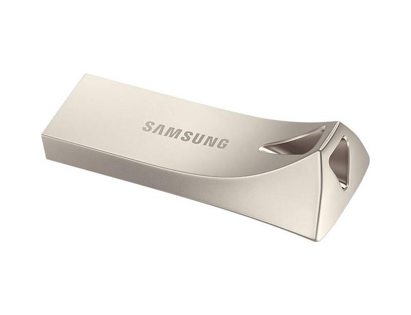 USB Flash Samsung Bar Plus 64GB stříbrný