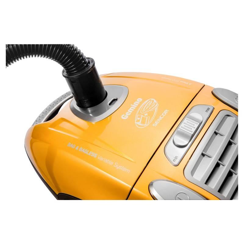 Vysavač podlahový Sencor SVC 900-EUE3 oranžový, Vysavač, podlahový, Sencor, SVC, 900-EUE3, oranžový