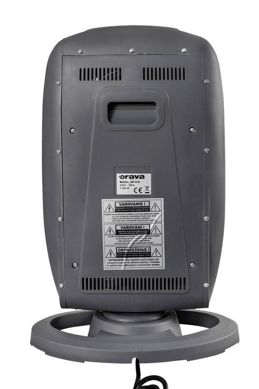 Zářič ohřívač Orava HO-81 A šedý