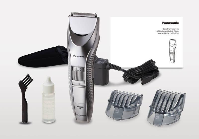 Zastřihovač vlasů Panasonic ER-GC71-S503 stříbrný