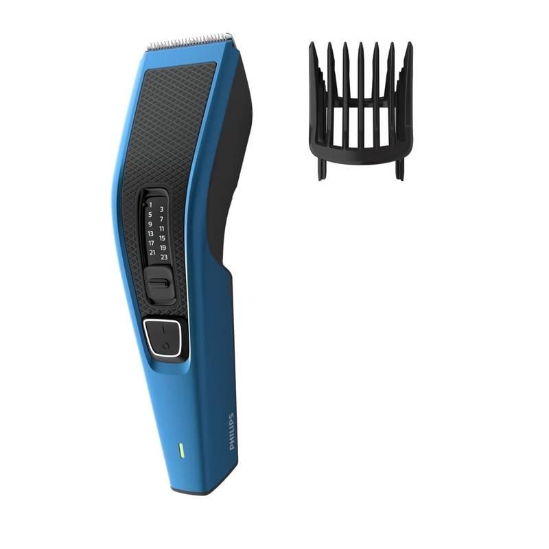 Zastřihovač vlasů Philips HC3522 15 modrý, Zastřihovač, vlasů, Philips, HC3522, 15, modrý