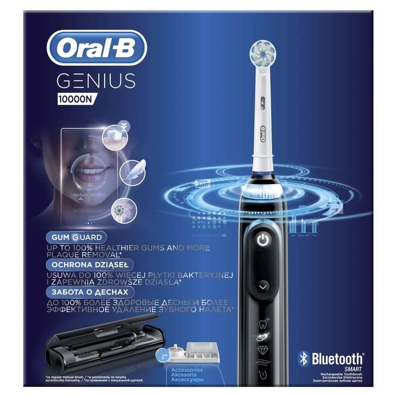 Zubní kartáček Oral-B Genius 10000 Black, Zubní, kartáček, Oral-B, Genius, 10000, Black