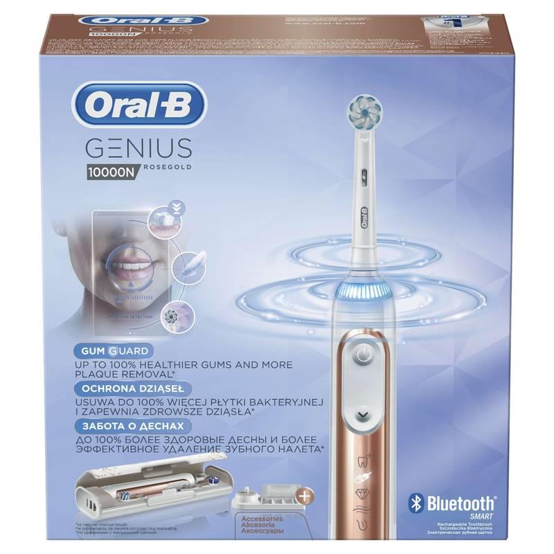 Zubní kartáček Oral-B Genius 10000 Rose Gold