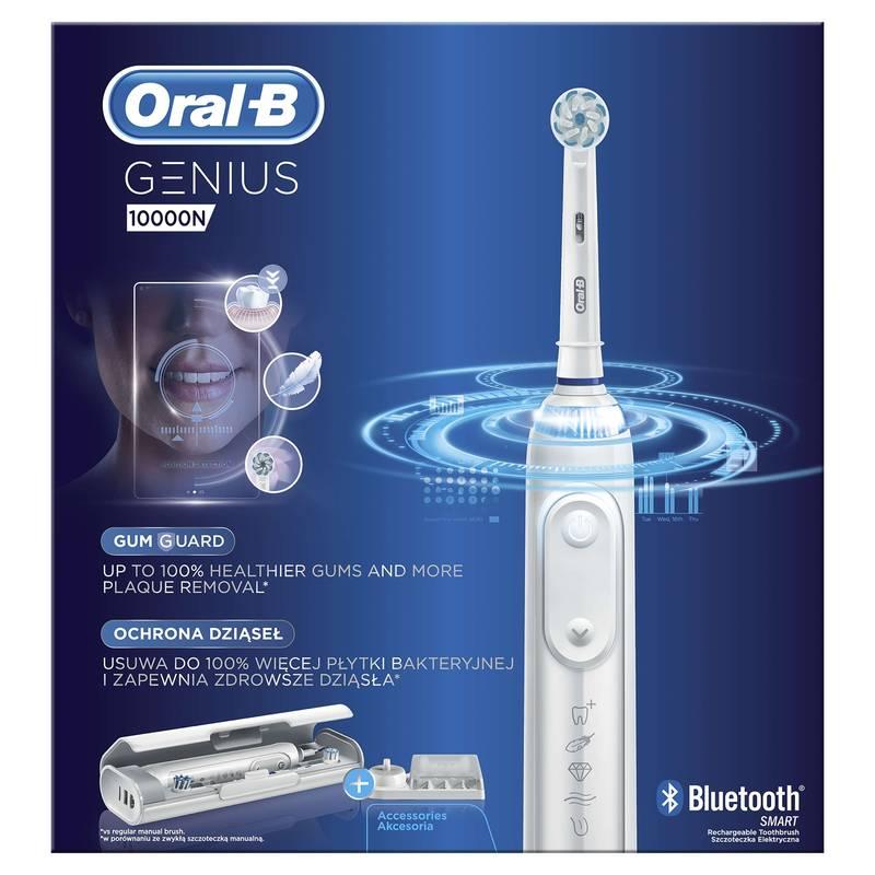 Zubní kartáček Oral-B Genius 10000 White