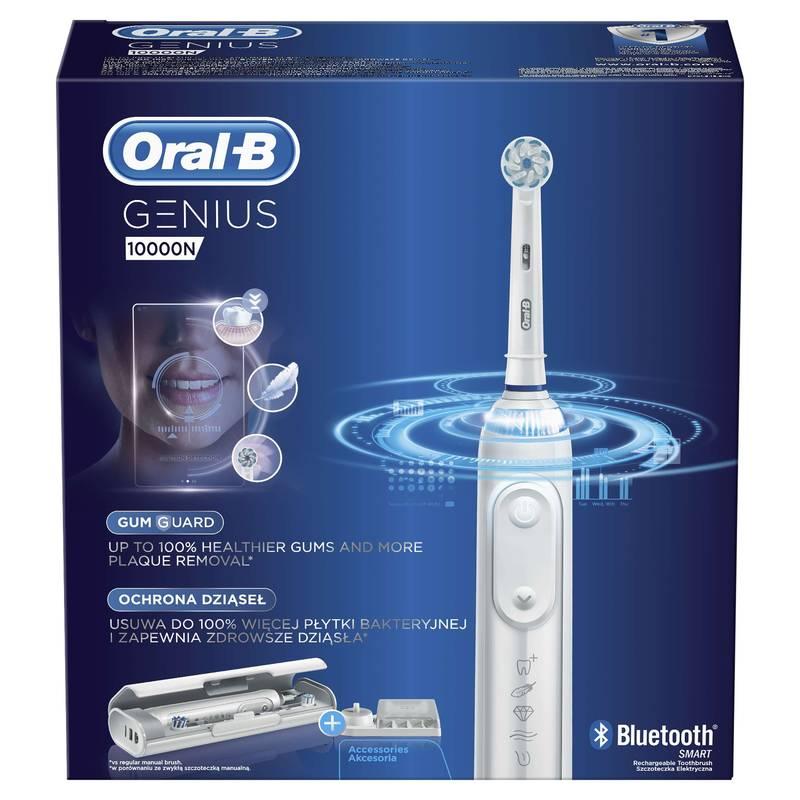 Zubní kartáček Oral-B Genius 10000 White