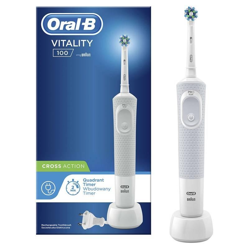 Zubní kartáček Oral-B Vitality 100 Cross Action White
