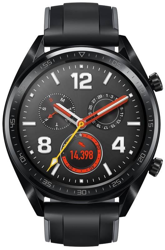 Chytré hodinky Huawei Watch GT černé, Chytré, hodinky, Huawei, Watch, GT, černé