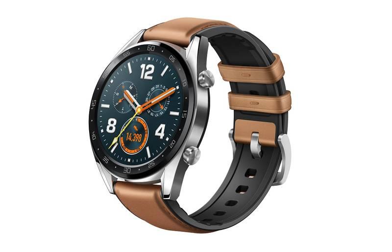 Chytré hodinky Huawei Watch GT stříbrné, Chytré, hodinky, Huawei, Watch, GT, stříbrné