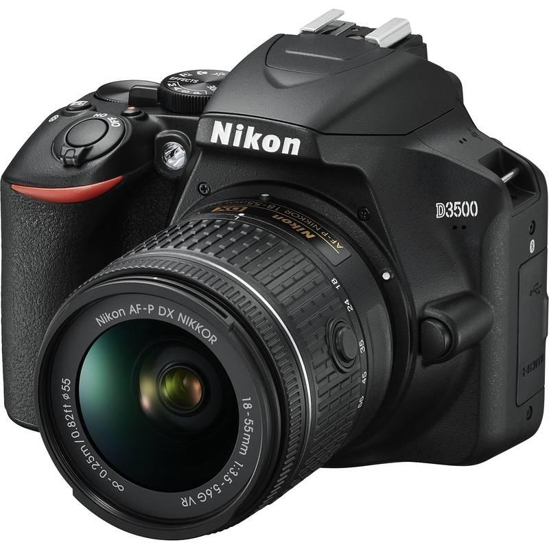 Digitální fotoaparát Nikon D3500 18-55 AF-P VR černý, Digitální, fotoaparát, Nikon, D3500, 18-55, AF-P, VR, černý