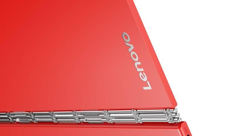 Dotykový tablet Lenovo YOGA Book červený