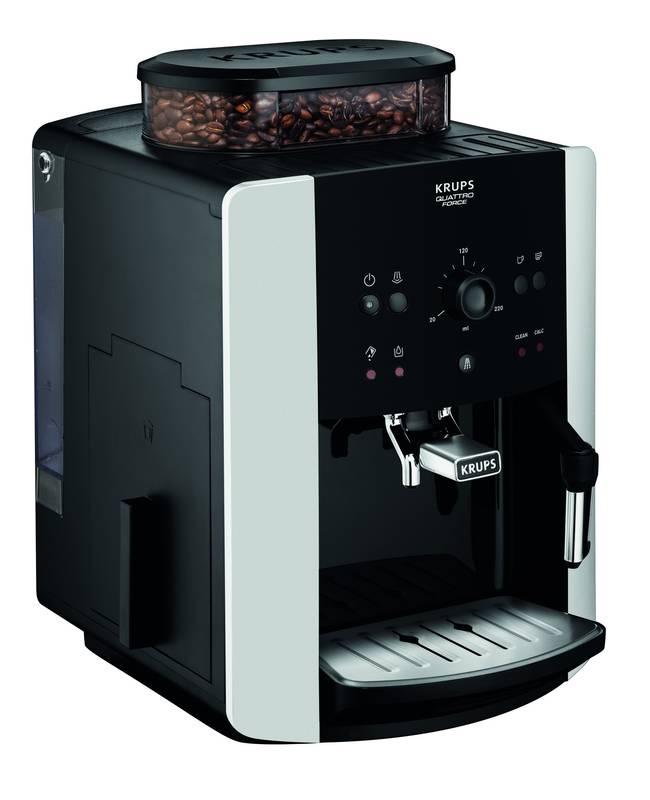 Espresso Krups EA811810 černé stříbrné