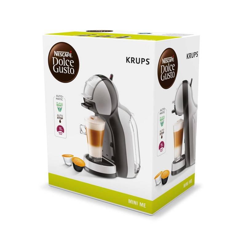 Espresso Krups NESCAFÉ Dolce Gusto Mini Me PF KP123B31 šedé, Espresso, Krups, NESCAFÉ, Dolce, Gusto, Mini, Me, PF, KP123B31, šedé