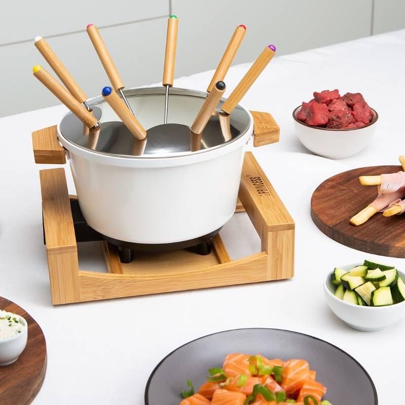 Fondue Princess 173030 bílá barva