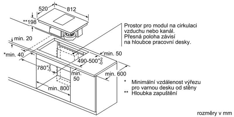 Indukční varná deska Siemens ED875FS11E černá