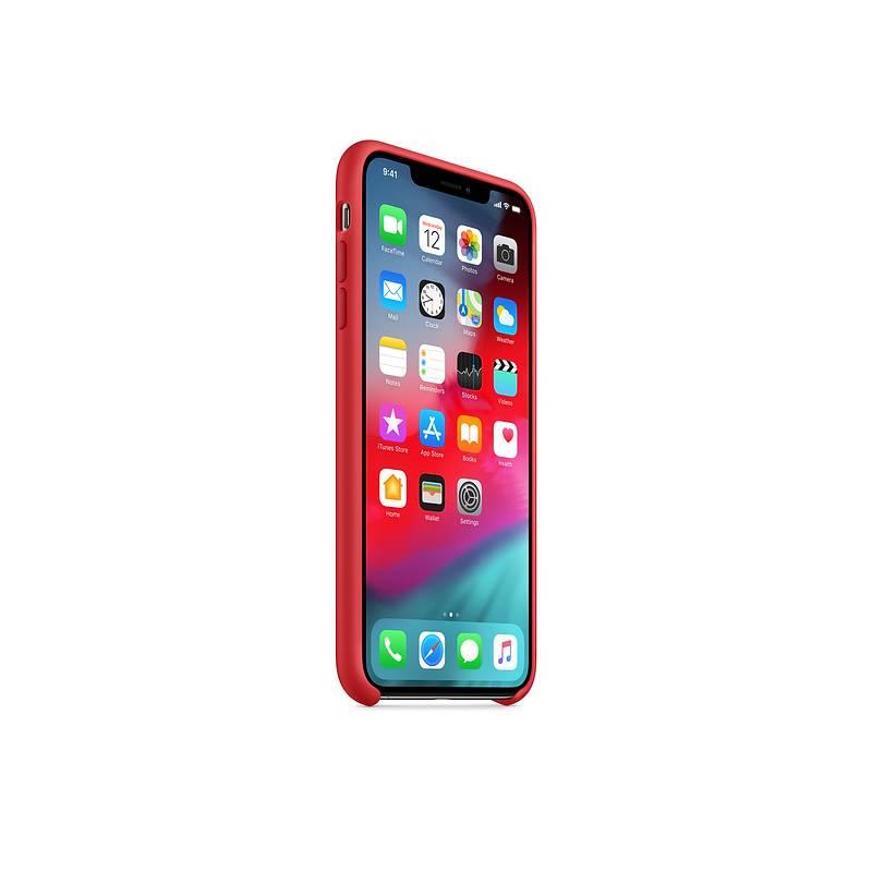 Kryt na mobil Apple Silicone Case pro iPhone Xs Max - RED červený