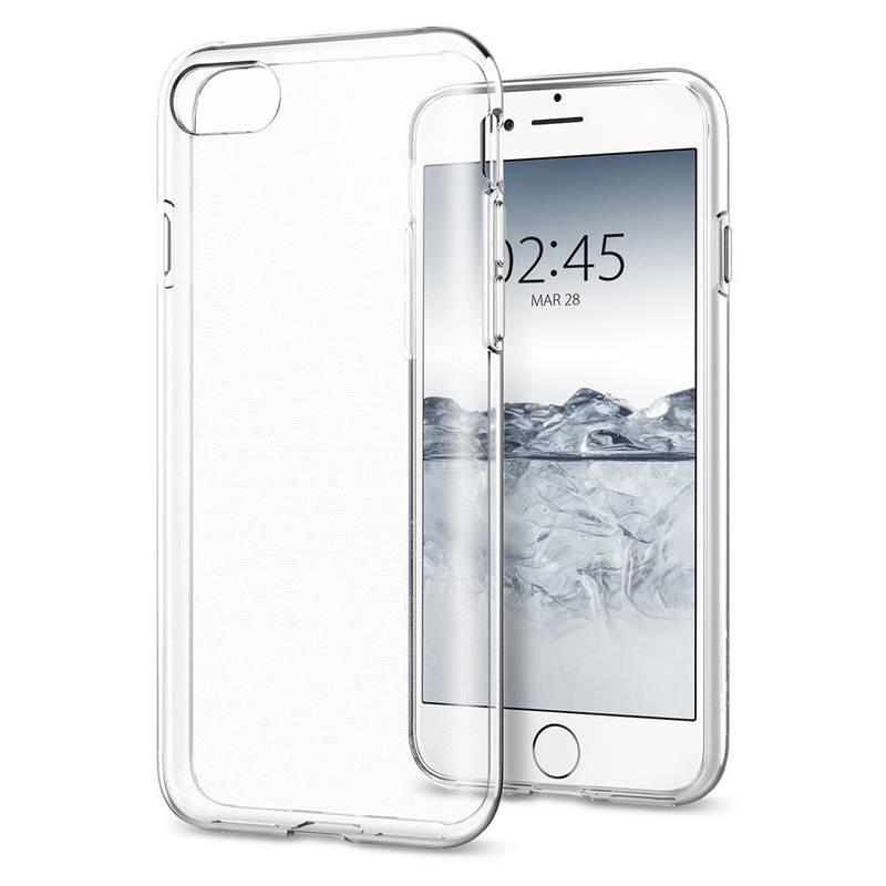 Kryt na mobil Spigen Liquid Crystal pro Apple iPhone 7 8 průhledný, Kryt, na, mobil, Spigen, Liquid, Crystal, pro, Apple, iPhone, 7, 8, průhledný