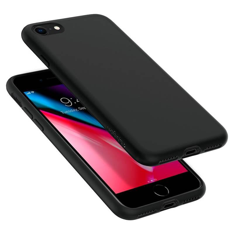 Kryt na mobil Spigen Liquid Crystal pro Apple iPhone 8 7 černý