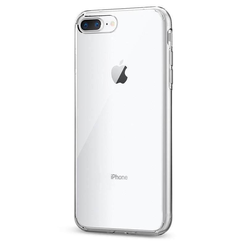 Kryt na mobil Spigen Liquid Crystal pro Apple iPhone 8 Plus 7 Plus průhledný