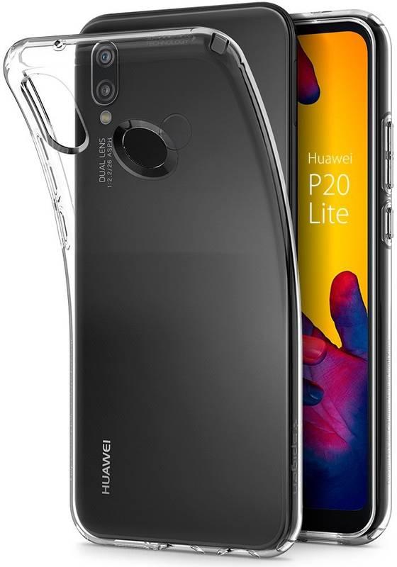 Kryt na mobil Spigen Liquid Crystal pro Huawei P20 Lite průhledný