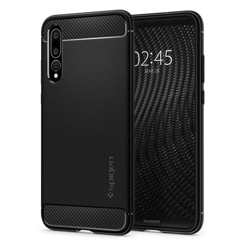 Kryt na mobil Spigen Rugged Armor pro Huawei P20 Pro černý