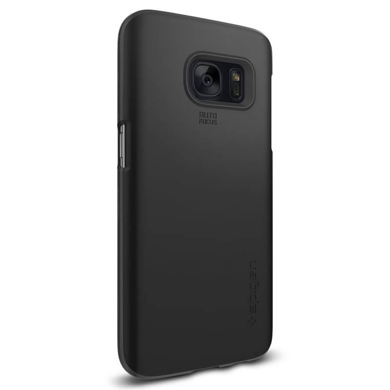 Kryt na mobil Spigen Thin Fit pro Samsung Galaxy S7 černý