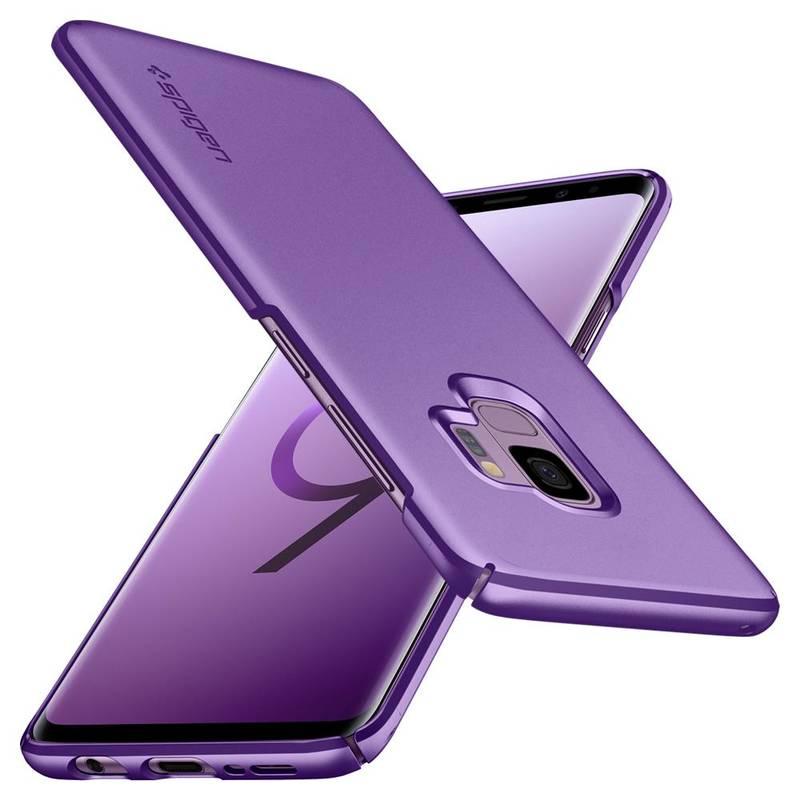 Kryt na mobil Spigen Thin Fit pro Samsung Galaxy S9 fialový
