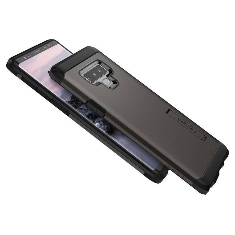Kryt na mobil Spigen Tough Armor pro Samsung Galaxy Note 9 šedý