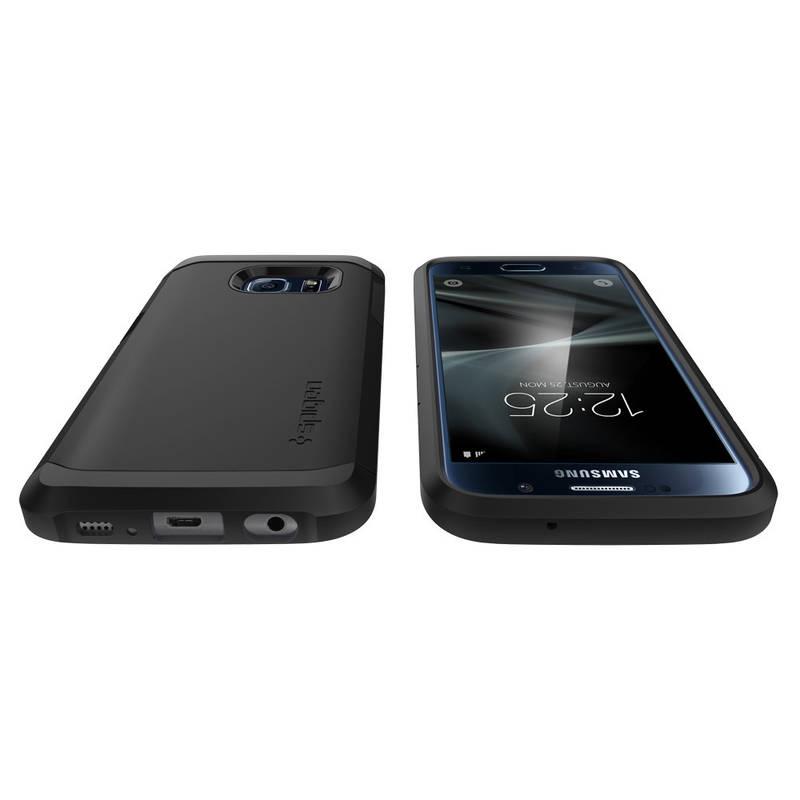 Kryt na mobil Spigen Tough Armor pro Samsung Galaxy S7 černý